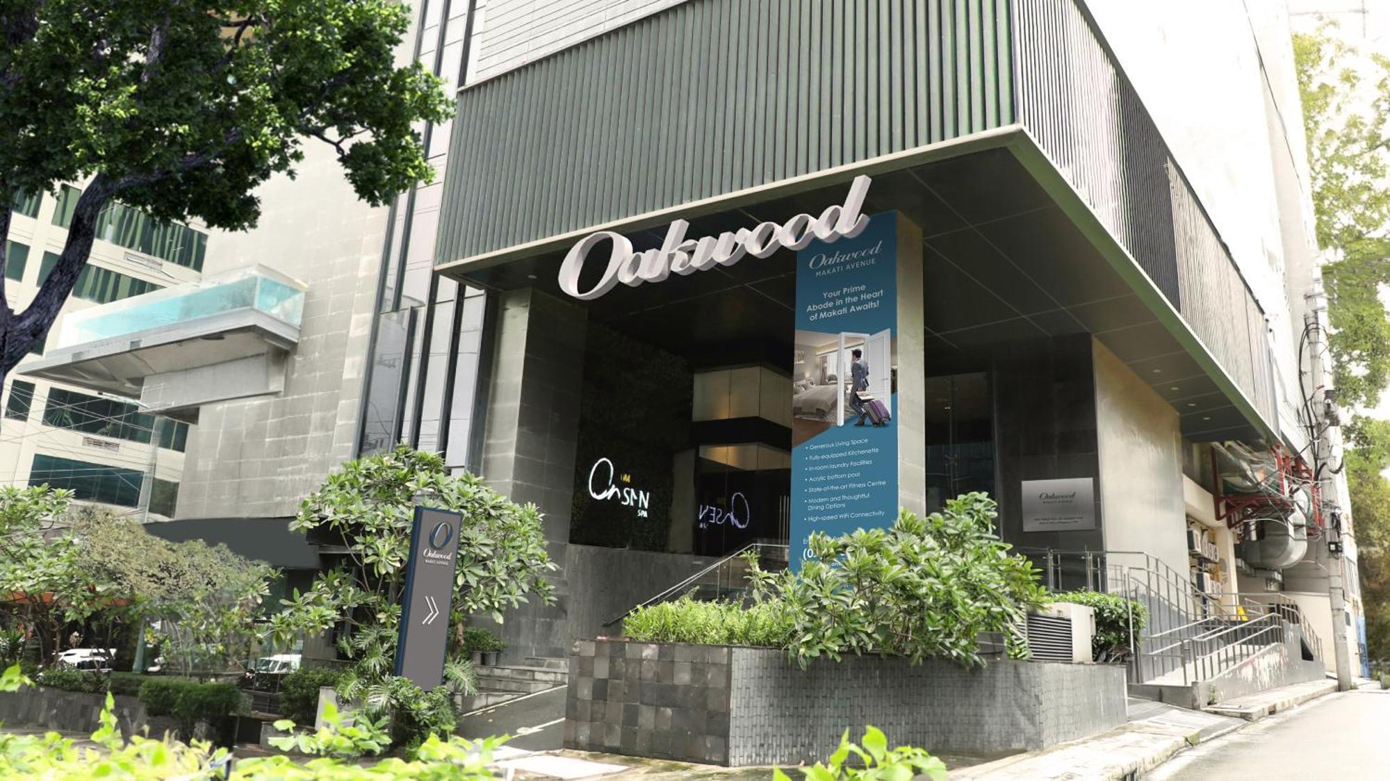 Hotel Oakwood Makati Avenue Makati City Exterior foto